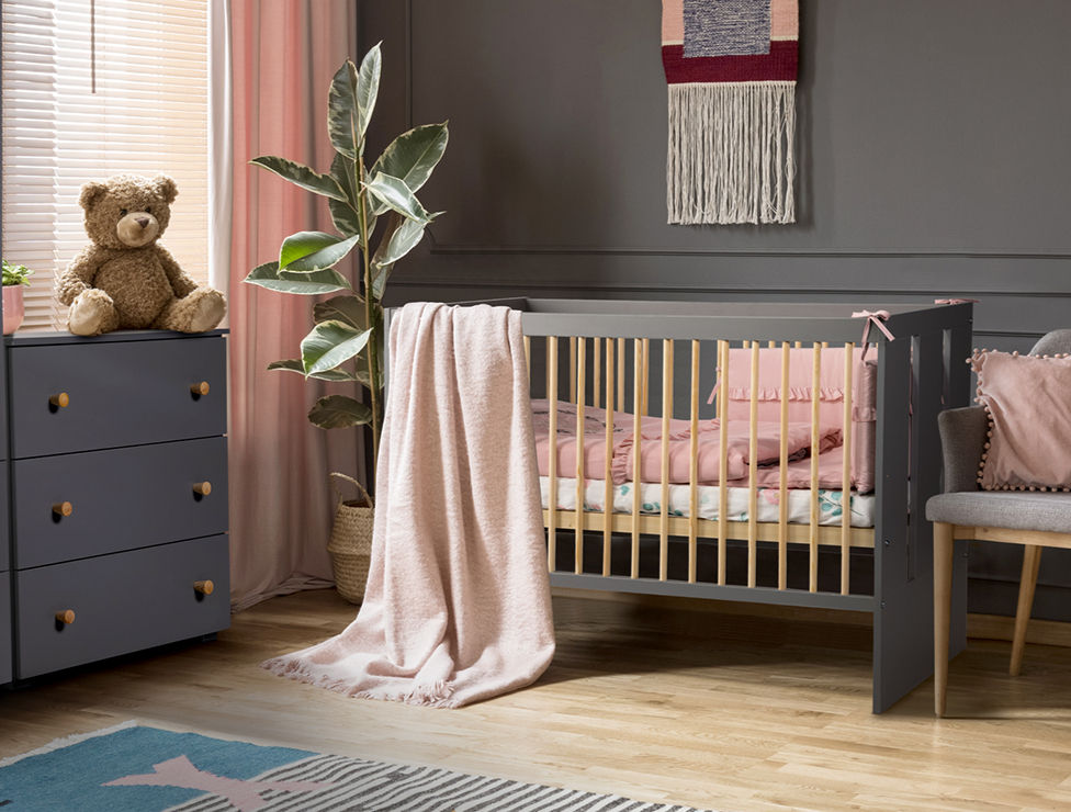Thumbnail: Pauline Graphite Nursery Set