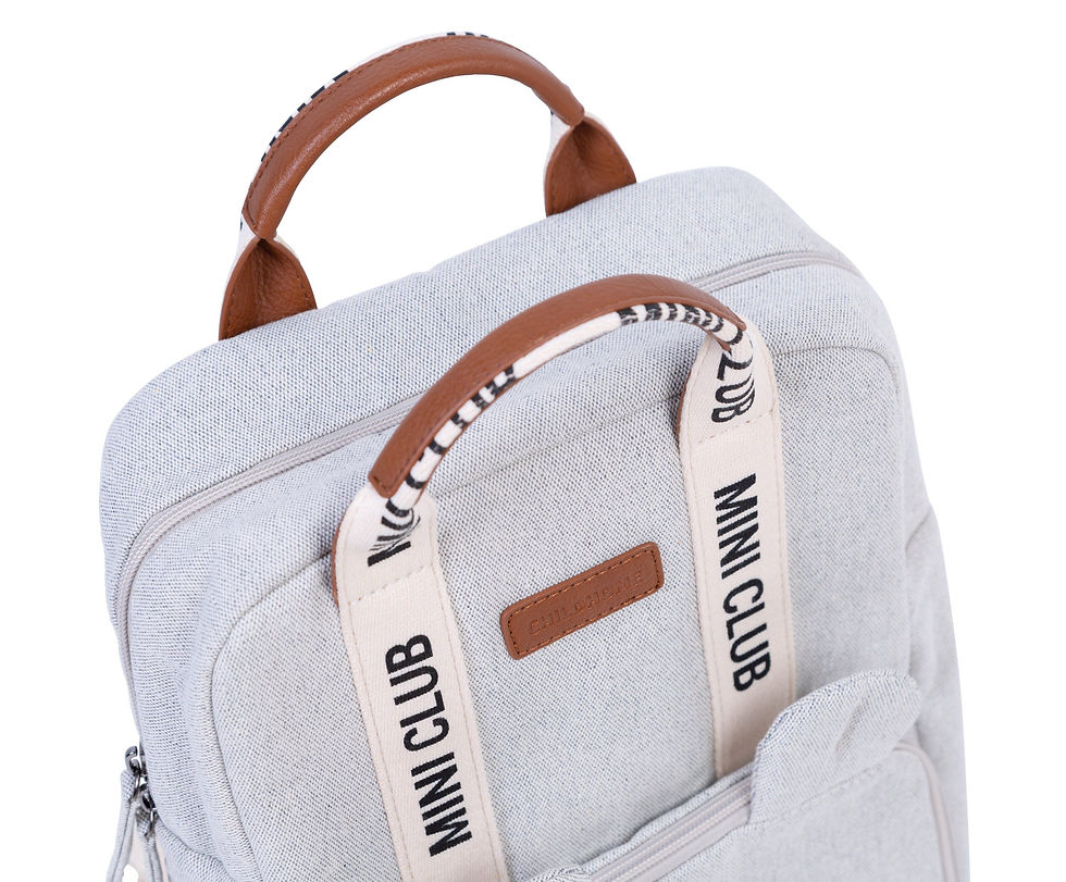 Thumbnail: Childhome Mini Club Kids Backpack Off White