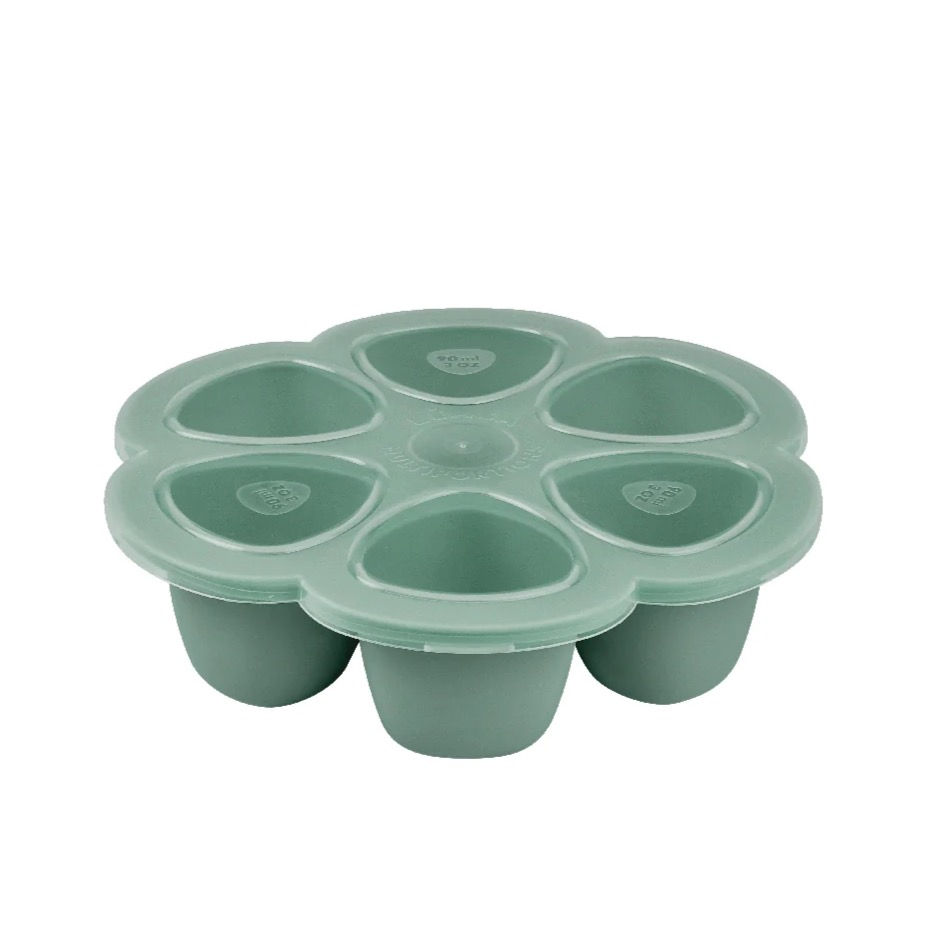 Beaba Silicone Multiportions 6x150ml Green