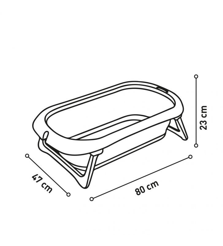 Thumbnail: Asalvo Foldable Baby Bath
