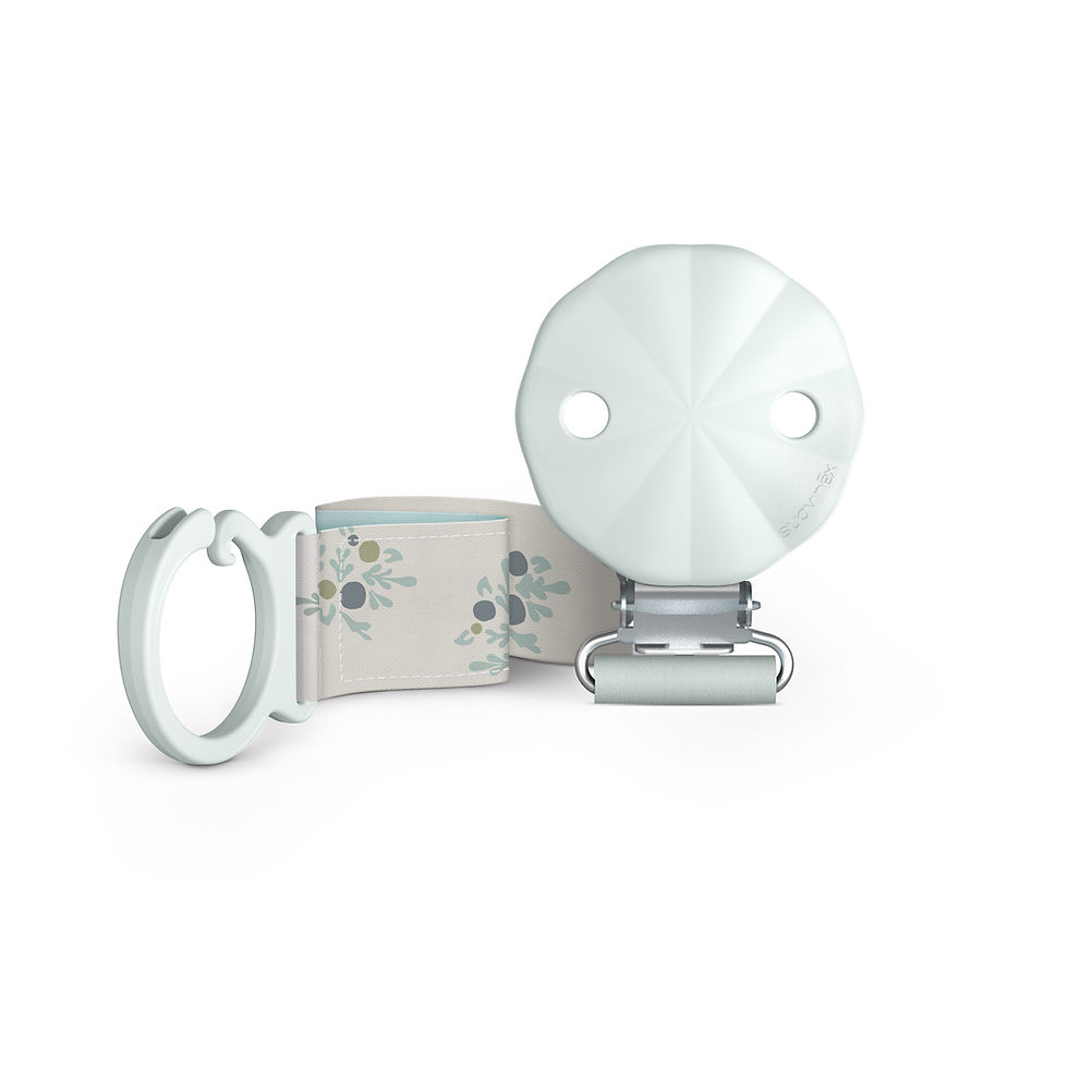 Thumbnail: Suavinex Soother Ribbon Clip Poetry