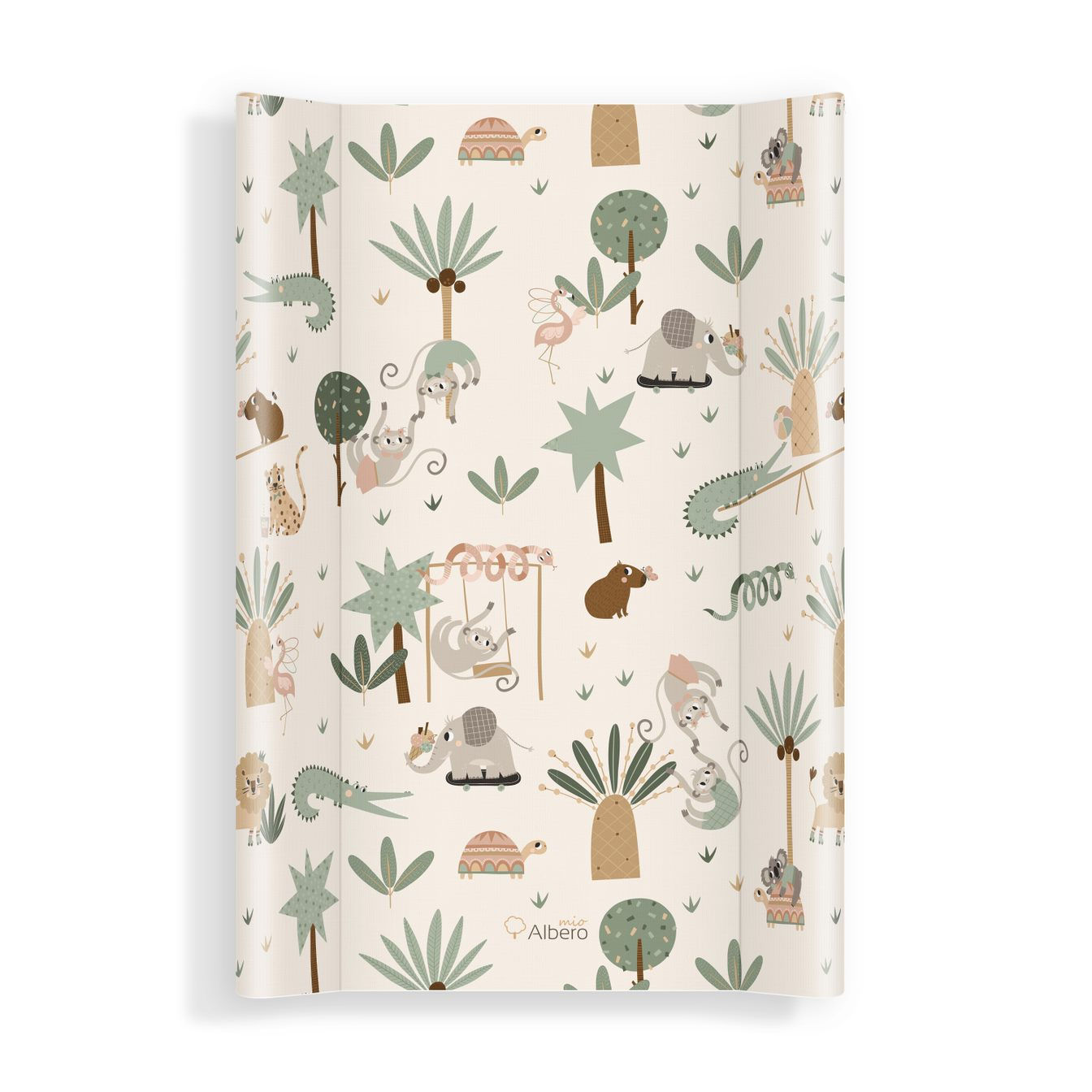 Albero Mio Changing Mat Hard Base Tropic Fun
