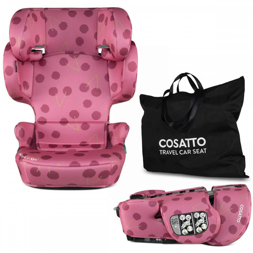 Cosatto Ninja i-Go Travel Car Seat Cherry Pie