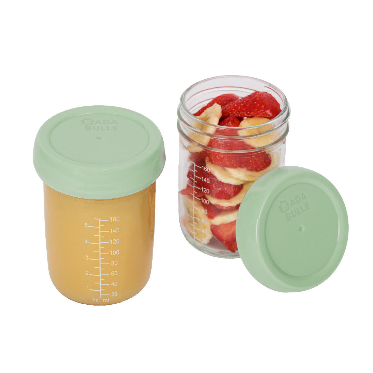 Badabulle Glass Baby Food Storage Jars