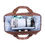 Thumbnail: Childhome Mommy Bag Signature Vegan Leather Brown