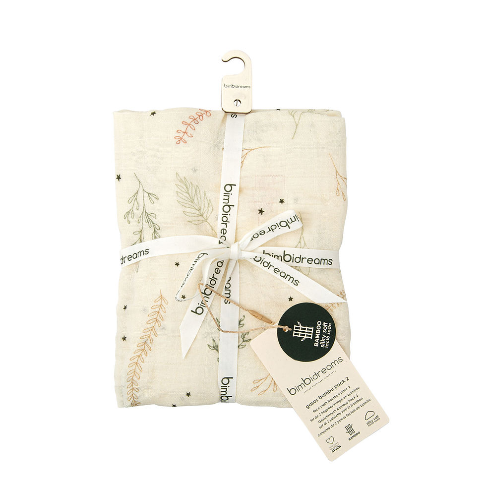 Thumbnail: Bimbidreams Bamboo 2 pk Muslin Squares