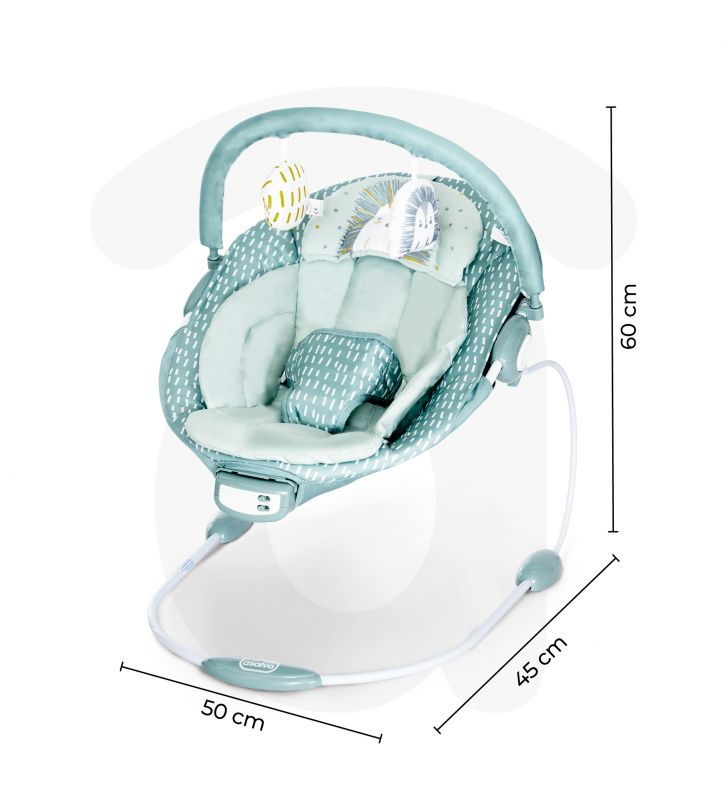 Thumbnail: Asalvo Baby Bouncer Pinchi Green