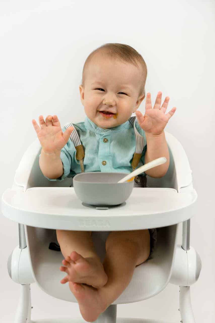 Thumbnail: Beaba Silicone 4pc Dinner Set