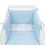 Thumbnail: Bimbi Chic 3pc Bedding Set Night Blue