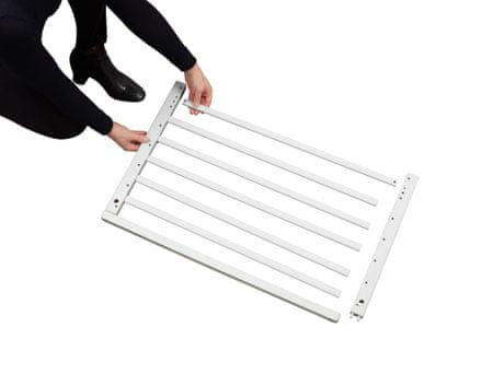 Thumbnail: Badabulle Deco Pop Safety Gate White