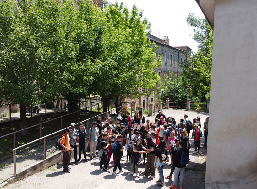 St. Stephen's school, Aventinus  Minor, Archaeology in Rome