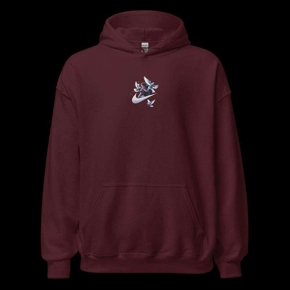 Thumbnail: "Snow White" Swoosh Embroidered Hoodie
