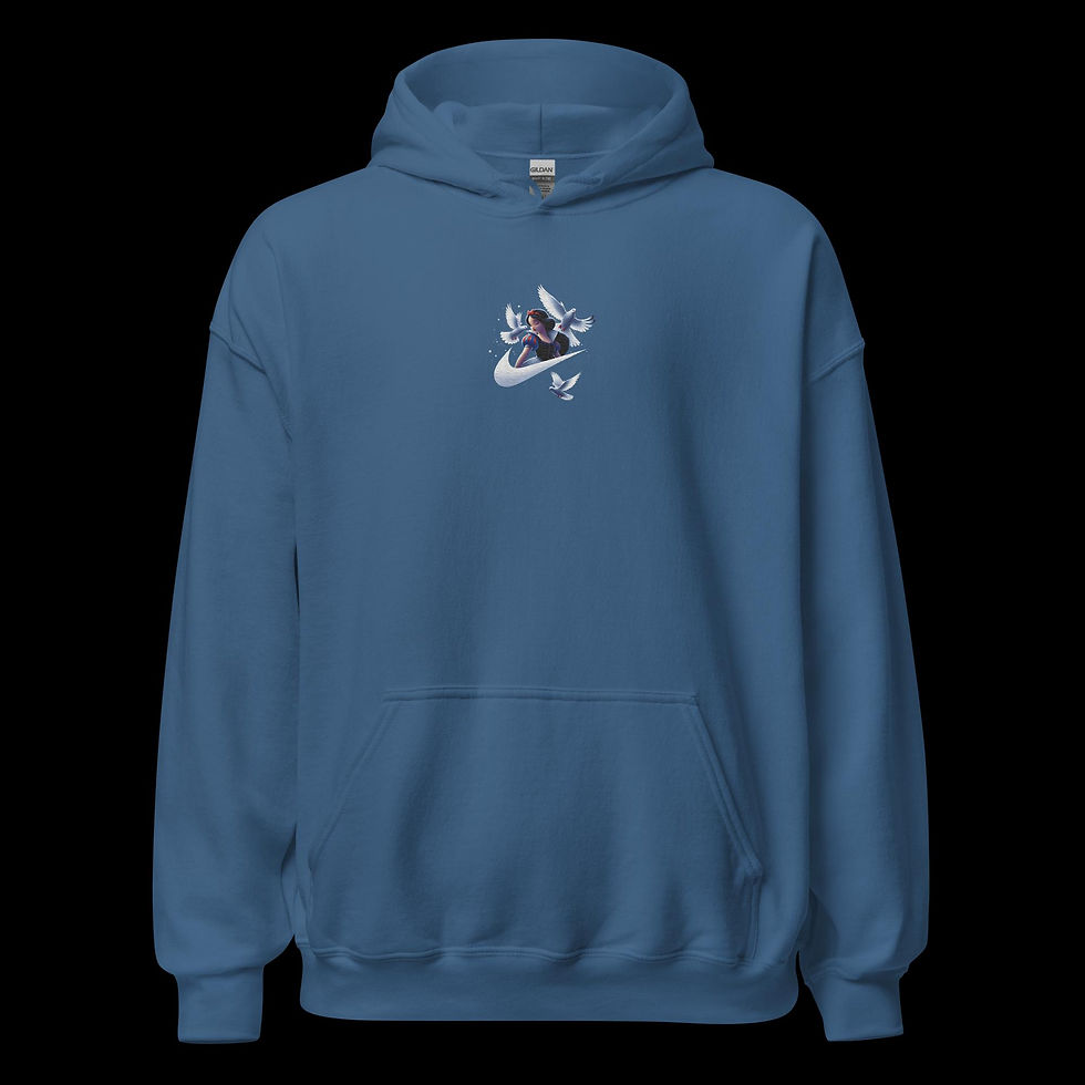 Thumbnail: "Snow White" Swoosh Embroidered Hoodie