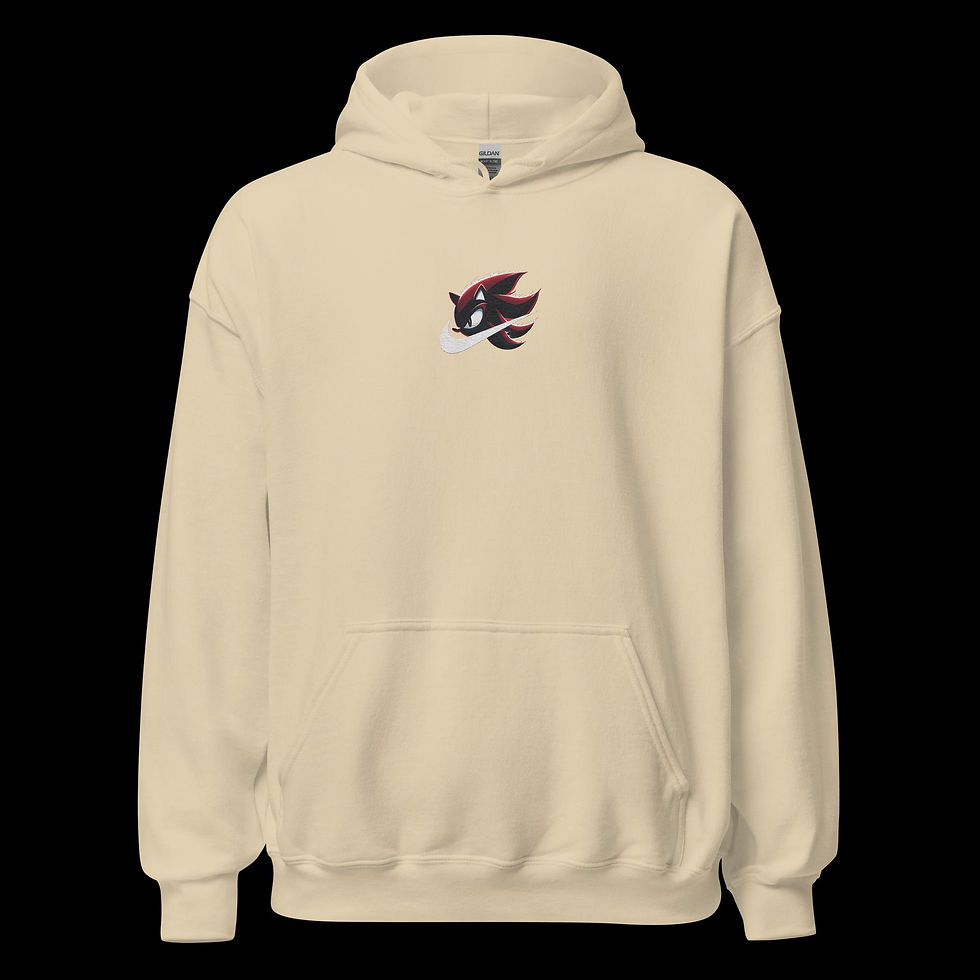 Thumbnail: "Shadow The Hedgehog" Swoosh Embroidered Hoodie