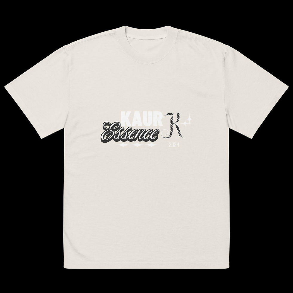 Thumbnail: "Kaur Essence" Faded Vintage Tee
