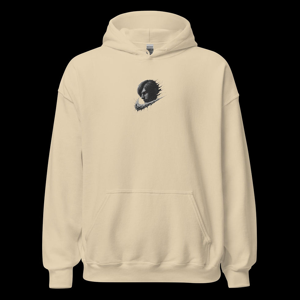 Thumbnail: "Leon S. Kennedy" RE4 Swoosh Embroidered Hoodie