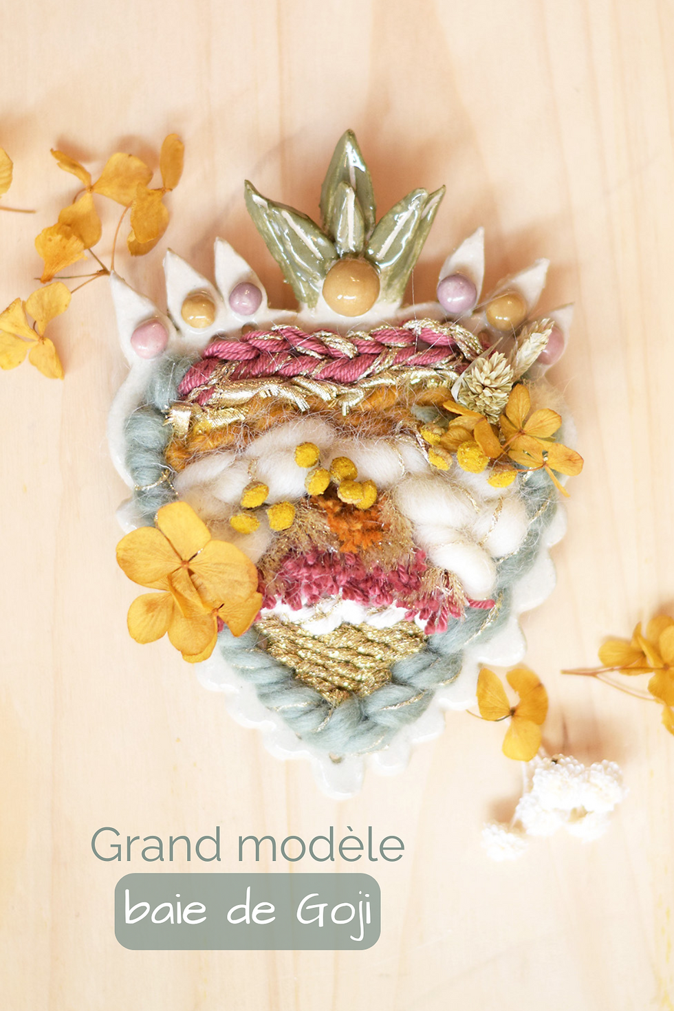 Grand modele ex voto "baie de goji"