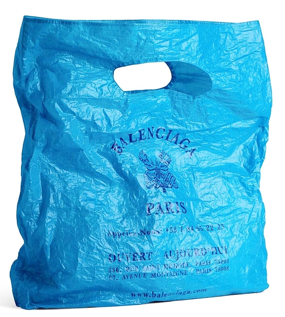 When Luxury Mimics the Mundane: An Investigation into Balenciaga’s £775 “Plastic Bag” Phenomenon