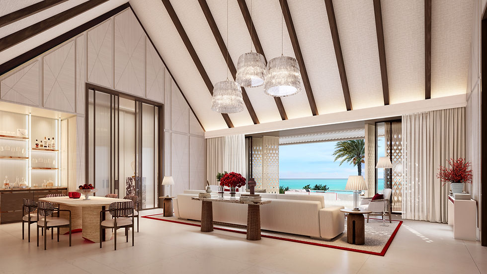 1508 London and HKS Reveal A Closer Look Inside Baccarat Hotel & Residences Maldives