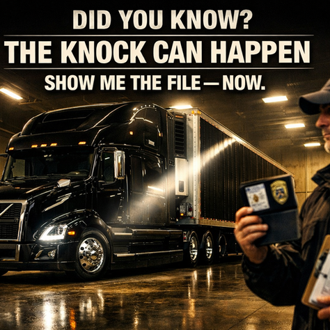 Did You Know? FMCSA Can Demand Your Maintenance Files On Demand