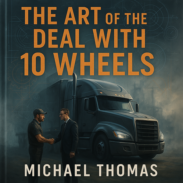 The Art of the Deal With 10 Wheels" is the ultimate blueprint for turning trucks, freight lanes, and back-office systems into generational wealth. Written by Michael Thomas—one of the most respected freight educators in America—this book teaches logistics entrepreneurs, fleet owners, and investors how to build, scale, and sell high-performance freight empires. From the first load to the final exit strategy, this is the trucking industry’s master playbook