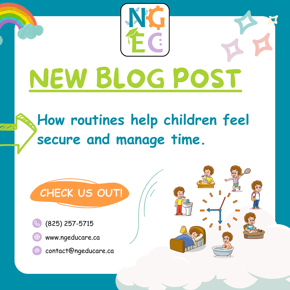 Secure Child Setting How routines help children feel secure and manage time