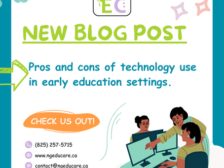 Pros and cons of technology use in early education settings