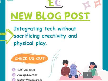 Integrating tech without sacrificing creativity and physical play