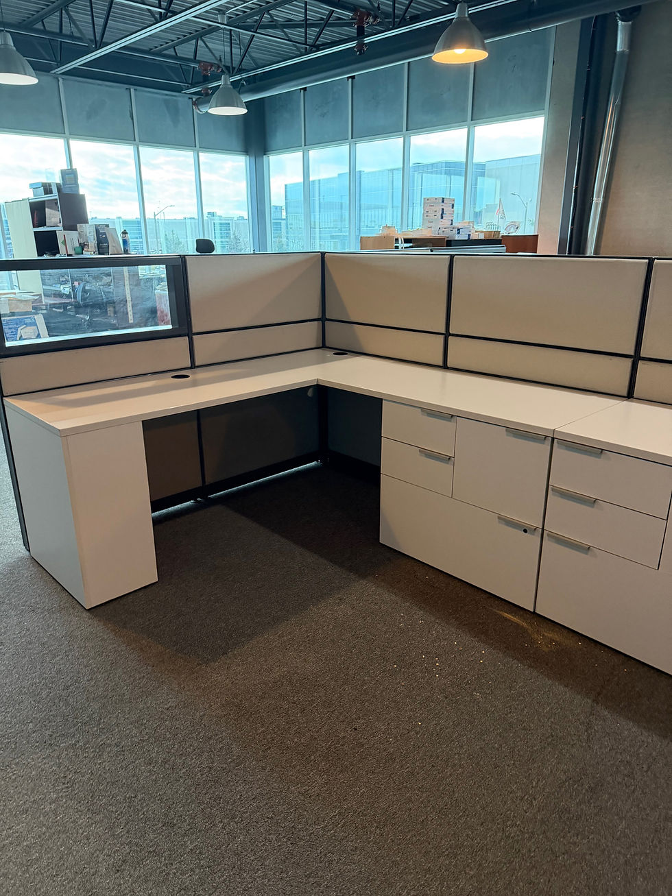 Thumbnail: TEKNION 6x6 WORKSTATION FOR SALE – EXCELLENT CONDITION