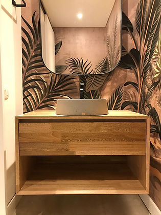 Mueble de madera promocional y de exhibicion