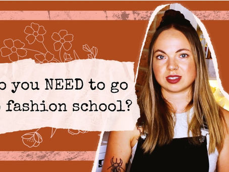 The Pros and Cons of Fashion School + a HUGE Resource List for Learning Fashion Design from Home