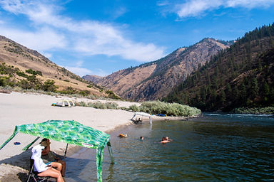 camp life on the lower salmon row your own
