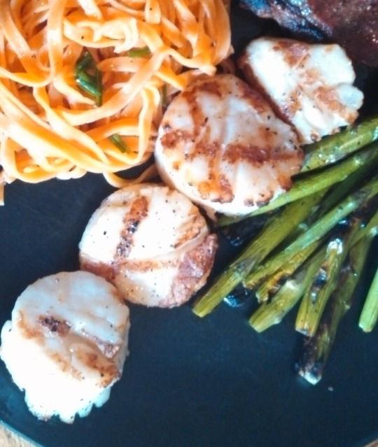 Grilled Scallops