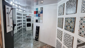 Showroom revamp including enlarged tiled offering