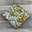 Thumbnail: Burnt Orange Velour Necktie & White Floral Pocket Square