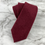 Thumbnail: Deep Raspberry Velour Necktie & Navy Floral Pocket Square