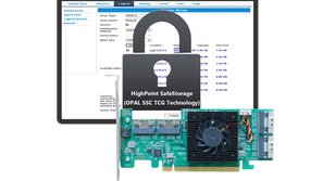 HighPoint SafeStorage Solution Adheres with TCG/OPAL SED Technology