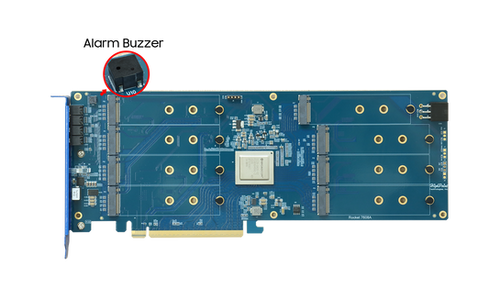 Rocket 1608A – PCIe Gen5 x16 to 8-M.2x4 NVMe Switch AIC