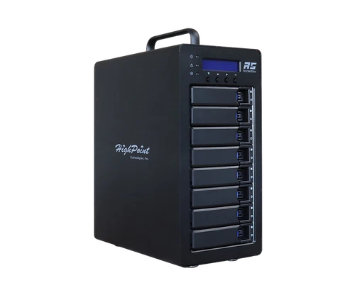 RocketStor 6618V 8-Bay RAID Storage Enclosure | HighPoint-tech.com