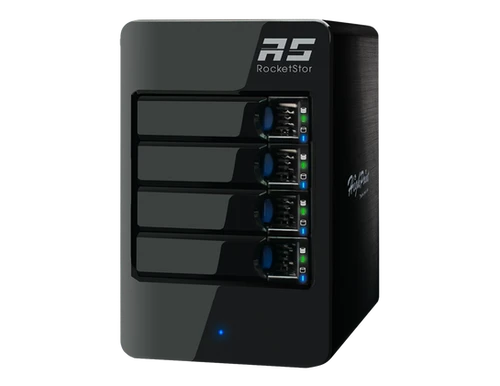 RocketStor 6414S 4-Bay SAS/SATA Storage Tower Enclosure