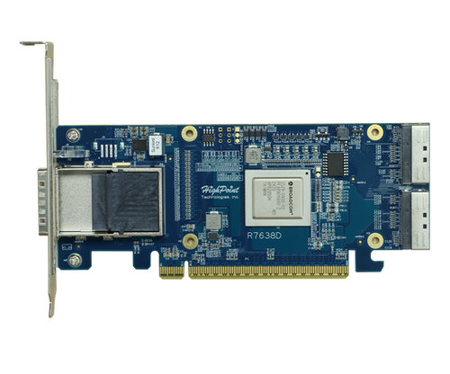 Rocket 7638D External PCIe Gen5 x16 Switch Adapter | HighPoint