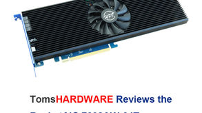 Tom’s Hardware Reviews HighPoint RocketAIC 7608AW-64T: The Fast Gets Even Faster