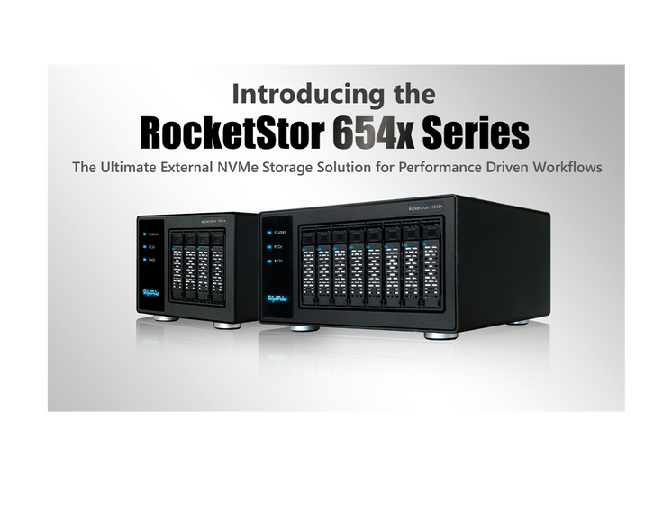 RocketStor 6541x: Uncompromised Gen4 x16 External Connectivity