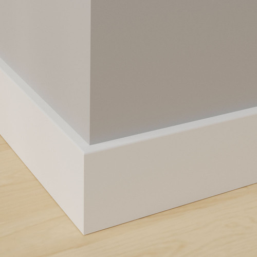 Plint MDF V313 wit voorgegrond RECHT R2 (2) | Arbis