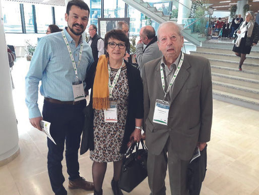 Charles Festuot salué par Christiane Lambert