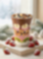Garnet Waffle Cup (Çilek Soslu & Meyveli)
