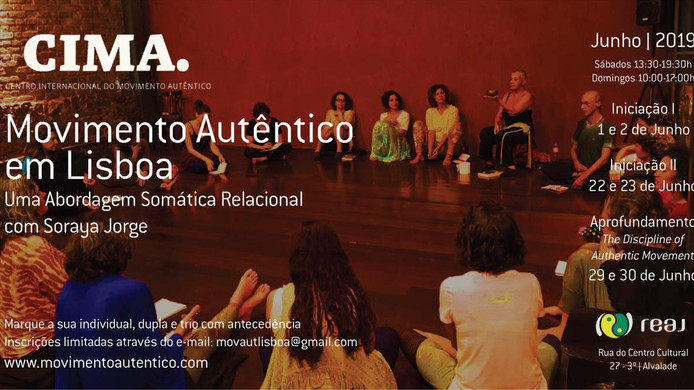 Oficinas de Movimento Autêntico, Junho 2019, em Lisboa