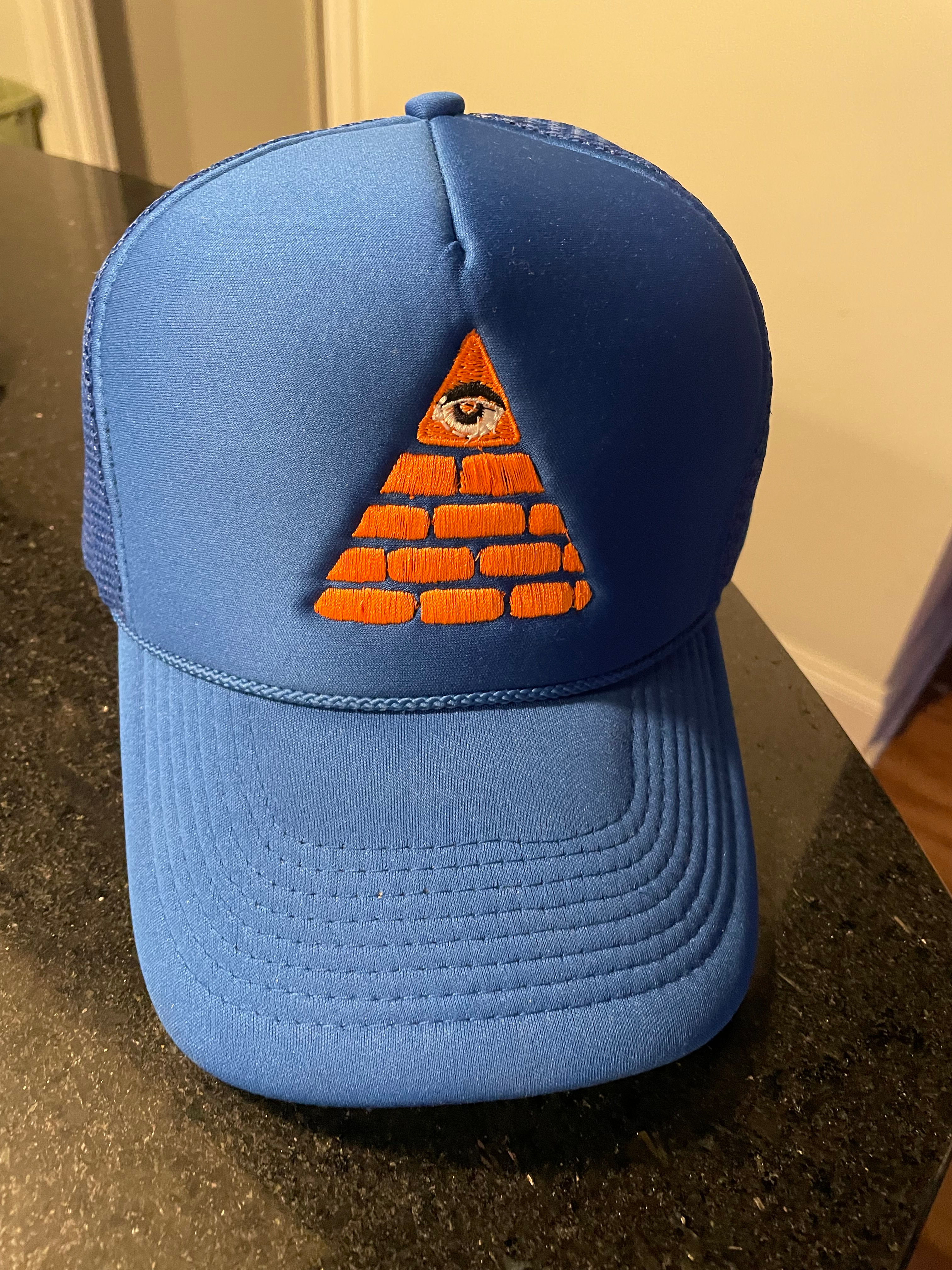 BLUE THIRD EYE TRUCKER SNAPBACK