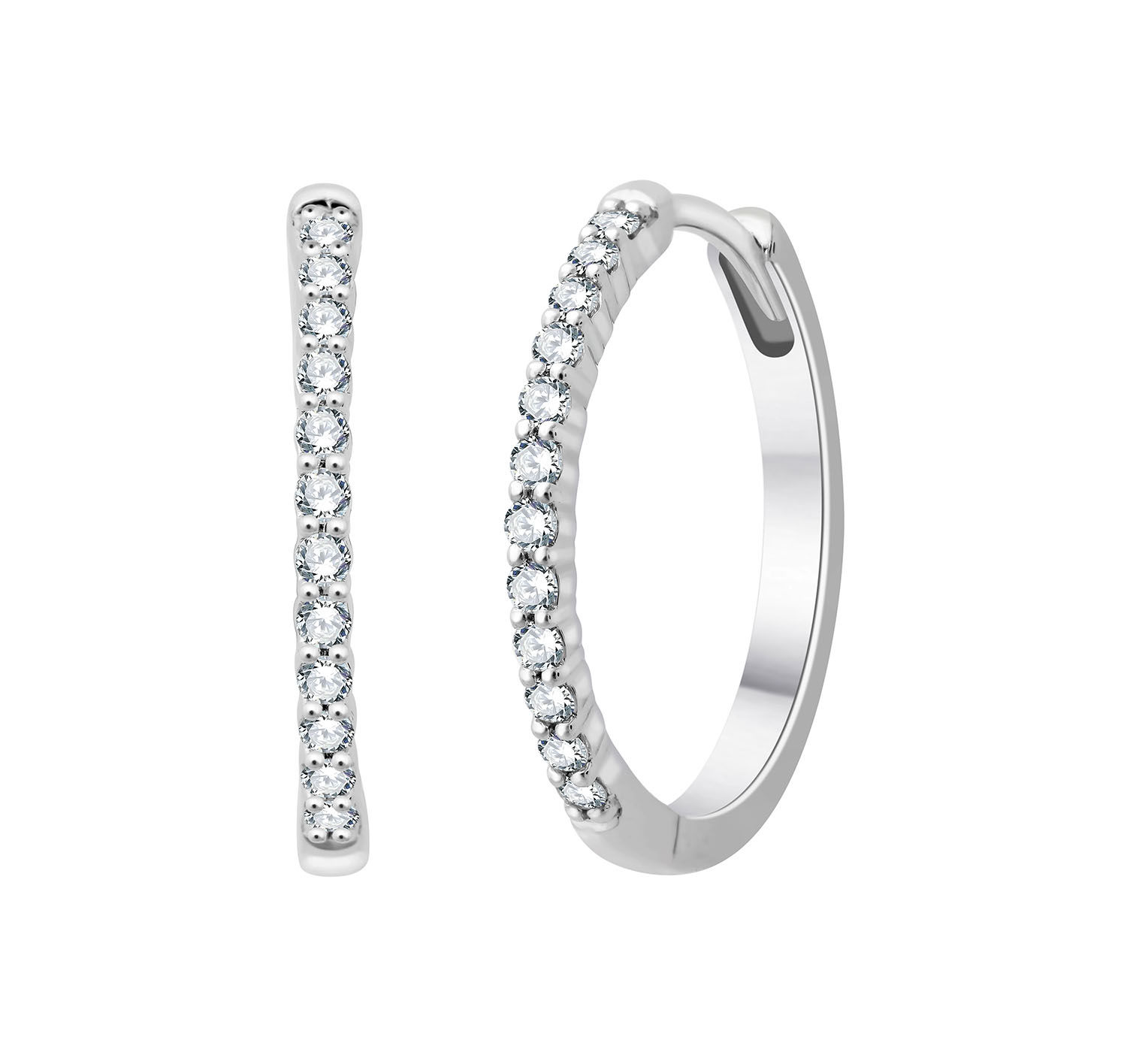 LG DIAMOND Creolen 0,20ct.