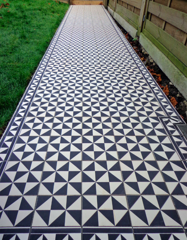 Kharkov Tiles w/Gloucester Border
